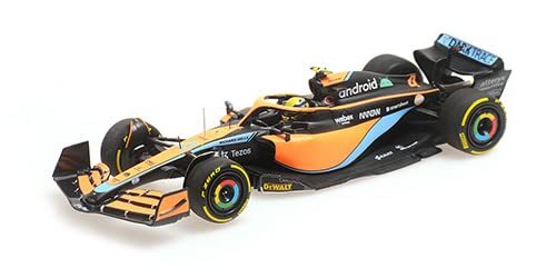 MINICHAMPS 537224304 - Mclaren Mcl36 Lando Norris Bahrain GP 2022 - schaal 1/43 - verzamelstuk