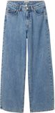 Tom Tailor Wide Leg-jeans Maat 158 mid stone bright blue denim