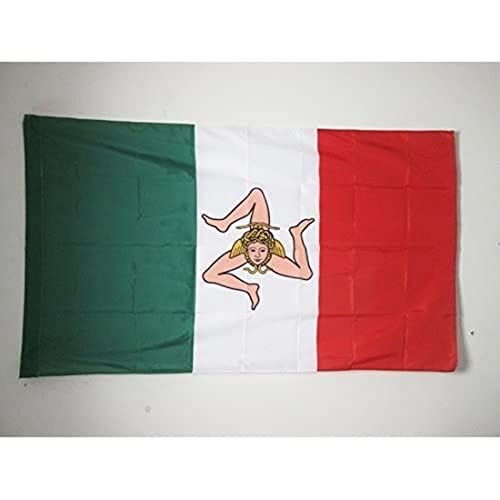 Siciliaanse Onafhankelijkheidsbeweging Vlag 150x90 cm - AZ FLAG