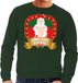 Bellatio Decorations Shoppartners Bv Foute kersttrui / sweater - groen - Kerstman Hashtag Metoo discussie heren M