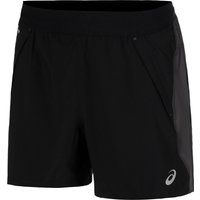 ASICS Road 5in Hardloopshorts Heren - zwart, donkergrijs, Maat M