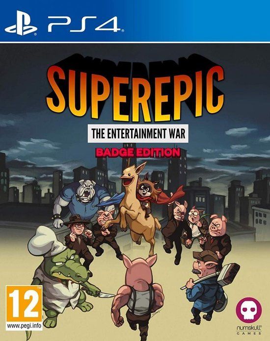SuperEpic the Entertainment War - Badge Edition - PlayStation 4