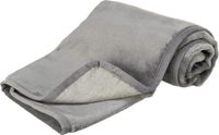 Trixie Couverture pour chien Levy Pluche Gris 100x70 cm