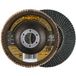 Rhodius 208738 JUMBO LONGLIFE EXTENDED Lamellenschijf Korrelgrootte 60 RVS, Staal 10 stuk(s)