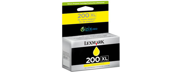 Lexmark 200XL Yellow single pack / geel