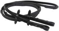 QHP TEUGEL RUBBER SOFT MET STOPS Zwart