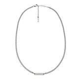 Emporio Armani EGS3188040 Heren Collier 57 cm - Zilverkleurig