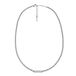 Emporio Armani EGS3188040 Heren Collier 57 cm - Zilverkleurig