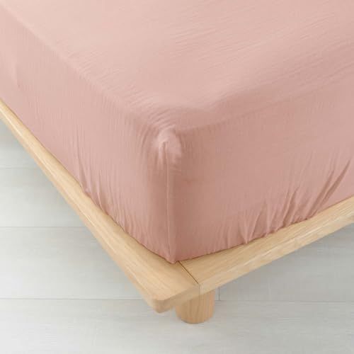 douceur d'intérieur Angelia Hoeslaken - 160 x 200 cm - Roze - Katoenen Gaas