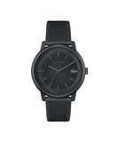 Lacoste Analoog kwartshorloge met grijze siliconen armband voor heren - 2011242