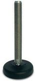 RS PRO Verstelbare voet M16 tot 1600 kg x 150 mm, tot 30 graden kantelbaar/roestvrij staal x 183 mm
