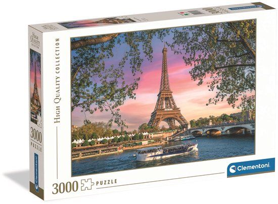Clementoni Legpuzzel Iron Lady in Pink - 3000 Stukjes