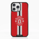 Manchester United Coque de Téléphone 3D Officielle – Design à Rayure Verticale