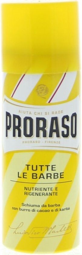 Proraso Scheerschuim Sensitive - Cacaobutter 50 ml