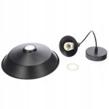 Edo Tene Zwarte Hanglamp E27 Mat