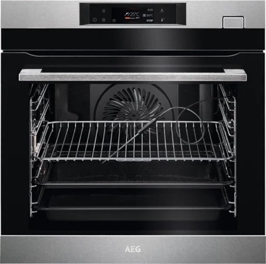 AEG BSK782280M - Inbouw - RVS - 70 L - Energieklasse: B - 60 cm hoog - 60 cm Breed - Stoomfunctie -