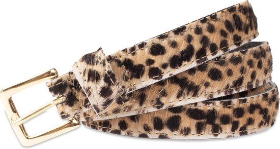 Legend Dames - Leren riem - Bruin - 90cm