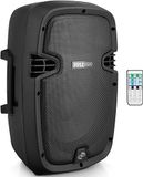 Pyle Luidspreker - Bluetooth Speaker met Microfoon - Bass Subwoofer Podiumluidspreker Monitor - USB voor MP3 Versterker - DJ Party Draagbare Geluidsapparatuur - Stereo Versterker