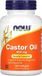 Now Foods Ricinusolie, 650 mg (120 gelcapsules)