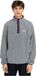 Element Abenaki Fleece Met Halve Rits Stone Heather M Man