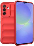 Techsuit Hoesje geschikt voor Samsung Galaxy A36/A56 - Magic Shield Silicone Back Cover - Rood