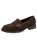 Tamaris dames Wide Fit Slipper Leder 8-84600-47
