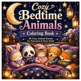 Cozy Bedtime Animals: 30 Cozy Animal Scenes for Relaxation & Stress Relief
