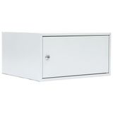 Rottner Home Case 4 - 20L Steel Safe - White - Key Lock