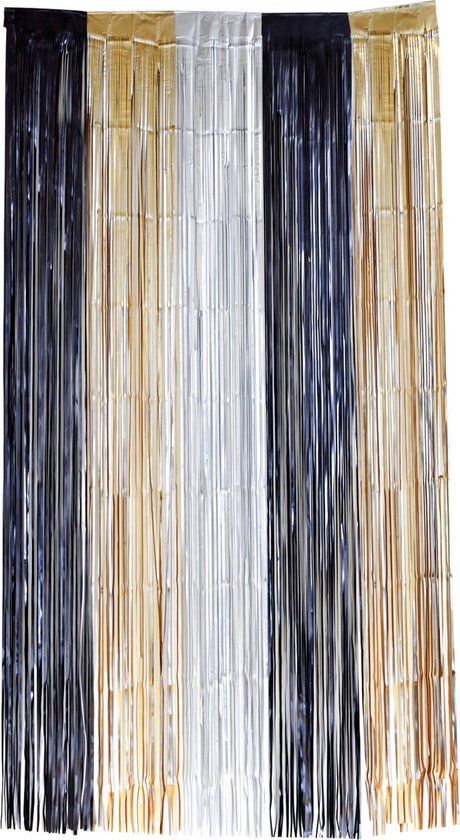 Folat Deurgordijn Folie Glamour Electrum - 2 x 1 m
