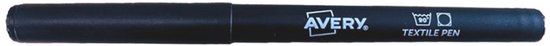 AVERY Zweckform wasmarkers, zwart, 2 stuks