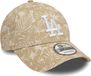 New Era 9forty® Mlb Summer Los Angeles Dodgers Cap 60503518 - Beige - 1SIZE