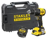 STANLEY V 20 SFMCD716D1T-QW Perceuse-visseuse à percussion sans fil 18 V 2 Ah Li-Ion + batterie, + chargeur