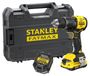 STANLEY V 20 SFMCD716D1T-QW Perceuse-visseuse à percussion sans fil 18 V 2 Ah Li-Ion + batterie, + chargeur