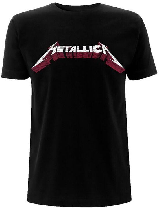 Metallica Master Of Puppets Logo Heren T-shirt - zwart - M