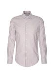 Seidensticker Shaped Fit Lange arm Business Shirt Heren, Bruin, 41