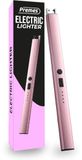 Innovaland Premes - Elektrische Aansteker - USB Oplaadbaar - Windproof - BBQ - Kaarsen - Plasma - Roze
