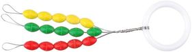 Mikado Bouchons en caoutchouc SSS – Mélange de couleurs – 1 jeu