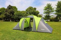 Kingcamp Tunneltent - 4 personen - Groen