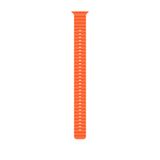 Apple Verlengstuk voor Ocean-bandje voor de Apple Watch | 44/45/46/49 mm - Maat XL - Oranje