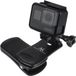 Maclean MC-820 Universele klemhouder met 360° rotatie | Clip-houder tot 40 mm voor GoPro & Action-Cams | Sportcamerahouder Outdoor Fiets Rugzak Kunststof Zwart