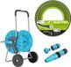 Cellfast Aluplus-slangwagen 1/2" 60 m + Cellfast Quattro-tuinslang 1/2" 50 m + set met Cellfast Basic-sproeier 1/2