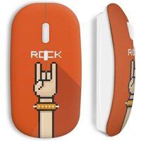 Rock Art Pixel Draadloze Muis Maniacase