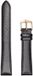 Hirsch Osiris Horlogeband - Zwart - Leer - 12mm