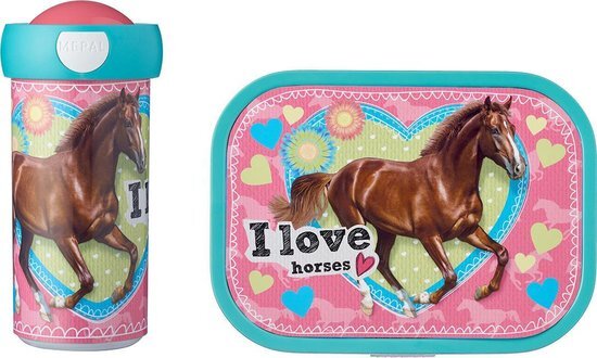 Mepal Schoolbeker En Lunchbox My Horse multi