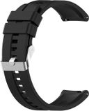 INF DRAGON ECOM INTERNATIONAL LIMITED Armband siliconen 22 mm Zwart Unisex