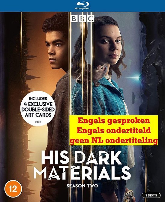 - His Dark Materials Season 2 (Includes 4 Art Cards) [Blu-ray] [2020]