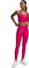 Under Armour Tech Hi Ankle Leg Dames Sportlegging - Roze