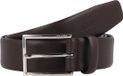 JOOP! Leren Riem Standard Coll. Belt 3,5 CM W100 D`Brown Donkerbruin