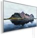 KÖNIGHAUS Chauffage infrarouge panoramique 1200W - Montagne et plus avec thermostat