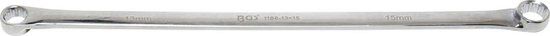 BGS Ringsleutel extra lang 13 x 15 mm - Chroom-vanadiumstaal - Metrisch